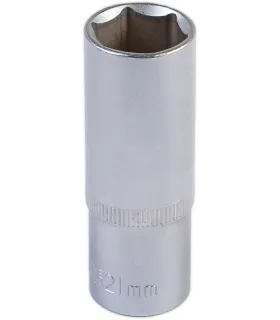 Nasadka nasadowa przedłużona 6-kątna MASTERTOOL 1/2" 21 mm L 78 mm CRV 78-0521