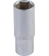 Nasadka nasadowa przedłużona 6-kątna MASTERTOOL 1/2" 22 mm L 78 mm CRV 78-0522