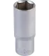 Nasadka nasadowa przedłużona 6-kątna MASTERTOOL 1/2" 24 mm L 78 mm CRV 78-0524