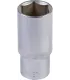Nasadka przedłużona 6-kątna MASTERTOOL 1/2" 27 mm L 78 mm CRV 78-0527