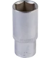 Nasadka przedłużona 6-kątna MASTERTOOL 1/2" 27 mm L 78 mm CRV 78-0527