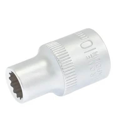 Nasadka 12-kątna MASTERTOOL 1/2" 10 mm L 40 mm CRV 78-0610