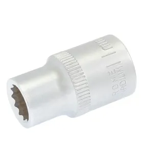 Nasadka 12-kątna MASTERTOOL 1/2" 11 mm L 40 mm CRV 78-0611