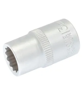 Nasadka 12-kątna MASTERTOOL 1/2" 13 mm L 40 mm CRV 78-0613