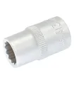 Nasadka 12-kątna MASTERTOOL 1/2" 13 mm L 40 mm CRV 78-0613