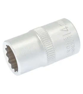 Nasadka 12-kątna MASTERTOOL 1/2" 14 mm L 40 mm CRV 78-0614