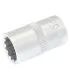 Nasadka 12-kątna MASTERTOOL 1/2" 15 mm L 40 mm CRV 78-0615