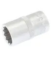 Nasadka 12-kątna MASTERTOOL 1/2" 15 mm L 40 mm CRV 78-0615