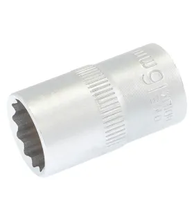 Nasadka 12-kątna MASTERTOOL 1/2" 16 mm L 40 mm CRV 78-0616