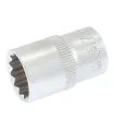Nasadka 12-kątna MASTERTOOL 1/2" 17 mm L 40 mm CRV 78-0617