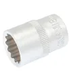 Nasadka 12-kątna MASTERTOOL 1/2" 18 mm L 40 mm CRV 78-0618