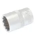 Nasadka 12-kątna MASTERTOOL 1/2" 19 mm L 40 mm CRV 78-0619