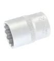Nasadka 12-kątna MASTERTOOL 1/2" 21 mm L 40 mm CRV 78-0621