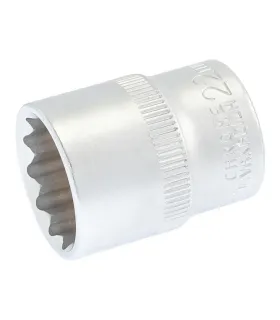 Nasadka 12-kątna MASTERTOOL 22 mm L 40 mm CRV 78-0622