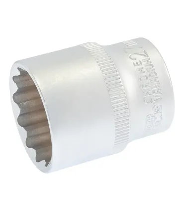 Nasadka 12-kątna MASTERTOOL 1/2" 27 mm L 43 mm CRV 78-0627