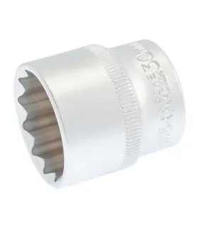 Nasadka 12-kątna MASTERTOOL 1/2" 30 mm L 43 mm CRV 78-0630