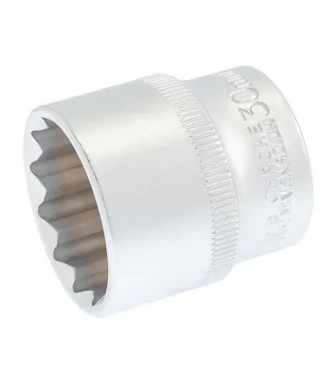 Nasadka 12-kątna MASTERTOOL 1/2" 30 mm L 43 mm CRV 78-0630