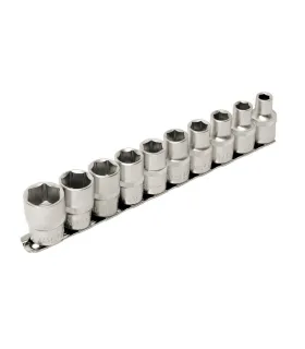 Zestaw nasadek MASTERTOOL 1/2 " 8-19 mm L 40 mm CRV, 10 szt. 78-1210