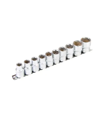 Zestaw nasadek MASTERTOOL 1/2 " 10-24 mm L 40 mm CRV, 10 szt. 78-1211