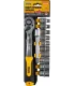 Zestaw nasadek MASTERTOOL 1/2" 8-19 mm CRV grzechotka 72T 12 szt. 8-19 mm CRV grzechotka 72T 12 szt. 78-1312
