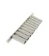 Zestaw nasadek przedłużonych MASTERTOOL 1/4 " 4-13 mm L 48 mm CRV, 10 szt. 78-1411