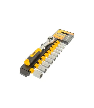 Zestaw nasadek nasadowych MASTERTOOL 1/4 " 5-14 mm CrV grzechotka 72T 11 szt. 78-1415
