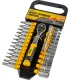 Zestaw nasadek MASTERTOOL PROFI 1/4 " 4-14 mm CrV, TORX, PH, HEX, SL, grzechotka 72T, przedłużka 28 szt. 78-1428