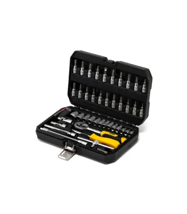Zestaw nasadek MASTERTOOL 4-14 mm CRV grzechotka 72T 47 szt. 78-2047