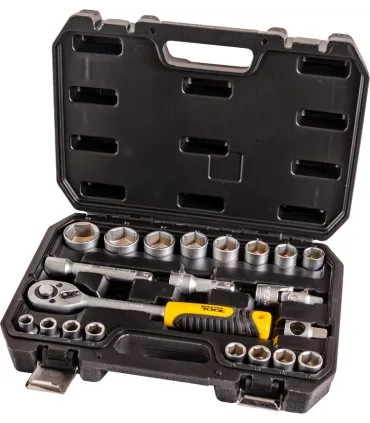 Zestaw nasadek MASTERTOOL 1/2" 10-32 mm CRV grzechotka 72T 21 szt. 10-32 mm CRV grzechotka 72T 21 szt. 78-4021
