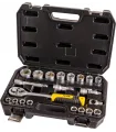 Zestaw nasadek MASTERTOOL 1/2" 10-32 mm CRV grzechotka 72T 21 szt. 10-32 mm CRV grzechotka 72T 21 szt. 78-4021