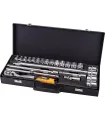 Zestaw nasadek MASTERTOOL PROFI 32 mm CRV grzechotka 72T 24 szt. 78-4124