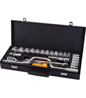 Zestaw nasadek MASTERTOOL PROFI 32 mm CRV grzechotka 72T 24 szt. 78-4125