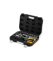 Zestaw nasadek MASTERTOOL 1/4" - 1/2" CrV grzechotka 72T 72 szt. 78-5072