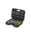 Zestaw nasadek nasadowych MASTERTOOL 1/4" - 1/2 " CrV grzechotka 72T 94 szt. 78-5094