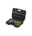 Zestaw nasadek MASTERTOOL 1/4" - 1/2" CrV grzechotka 72T 108 szt. 78-5108