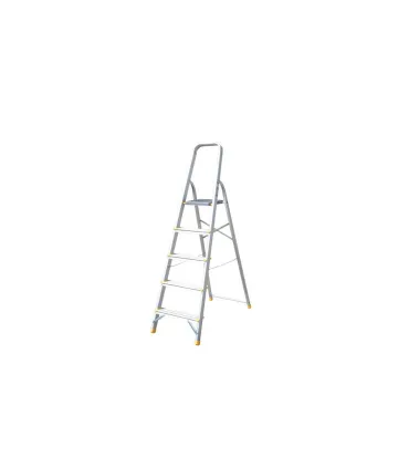 Drabina stopniowa aluminiowa MASTERTOOL 5 stopni h 1070 mm max 150 kg 79-1105