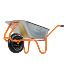 Taczka budowlana / ogrodowa MASTERTOOL D-2 100 l/180kg, jedno koło PN 4, 0*8 Ø 40cm 79-9852