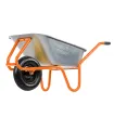 Taczka budowlana / ogrodowa MASTERTOOL D-2 100 l/180kg, jedno koło PN 4, 0*8 Ø 40cm 79-9852