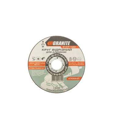Tarcza tnąca do aluminium GRANITE 125*1, 0*22, 2 mm 8-07-120