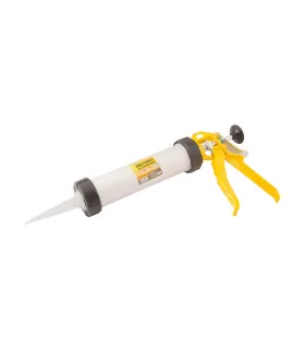 Pistolet wyciskowy do mas budowlanych MASTERTOOL PROFI 420 ml/255 mm aluminiowy 80-0236