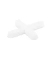 Krzyżyki plastikowe MASTERTOOL do płytek dystansowe 4, 0 mm zestaw 70 szt. 81-0540