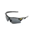 Okulary ochronne MASTERTOOL SPORTLINE GREY soczewka panoramiczna, antypoślizgowe zauszniki 82-0010