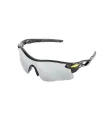 Okulary ochronne MASTERTOOL SPORTLINE SILVER MIRROR panoramiczne szkło, antypoślizgowe zauszniki 82-0013