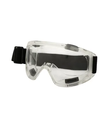 Okulary szczelne MASTERTOOL ANTI-SCRATCH transparentne, 4 otwory wentylacyjne, l-class 82-0401