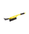 Szczotka samochodowa do śniegu MASTERTOOL ze skrobaczką do lodu 100 mm YELLOW 520 mm 84-0003