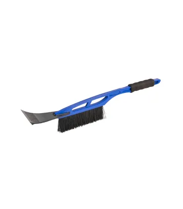 Szczotka samochodowa do śniegu MASTERTOOL ze skrobaczką do lodu 100 mm BLUE 520 mm 84-0004