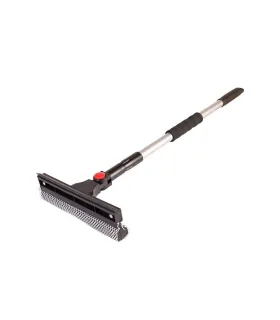 Ściągaczka do wody MASTERTOOL 250 mm z teleskopową aluminiową rękojeścią 740 - 1070 mm, obrotowa 84-0008