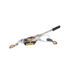 Wciągarka ręczna linowa MASTERTOOL 2T stalowa lina nośna 4 mm*2 m, 2 haki 86-8021