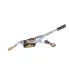 Wciągarka ręczna linowa MASTERTOOL 4T stalowa lina nośna 5 mm*2.3 m, 2 haki 86-8022