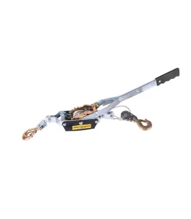 Wciągarka ręczna linowa MASTERTOOL 4T stalowa lina nośna 5 mm*2.3 m, 2 haki 86-8022